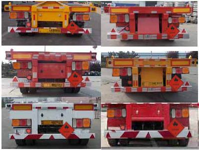 Liangfeng  LYL9401TWY Transport semi-trailer of dangerous goods tank frame