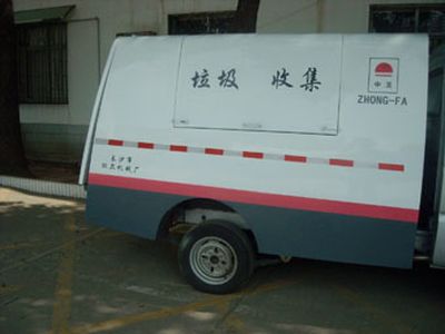 Zhongfa License Plate Automobile CHW5020ZLJ Sealed garbage truck