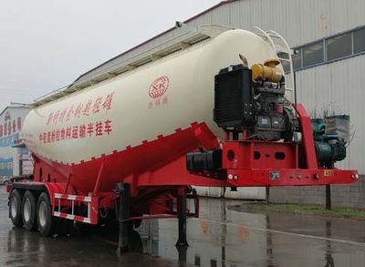 Xinke brand automobiles LXK9405GFLZ Medium density powder material transportation semi-trailer