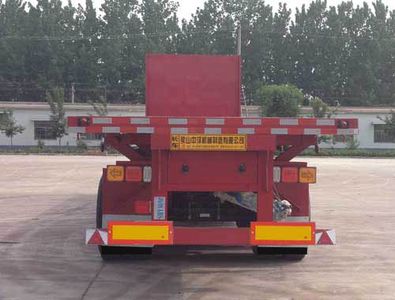 Runxiang Junye  DR9402ZZXP Flat dump semi-trailer