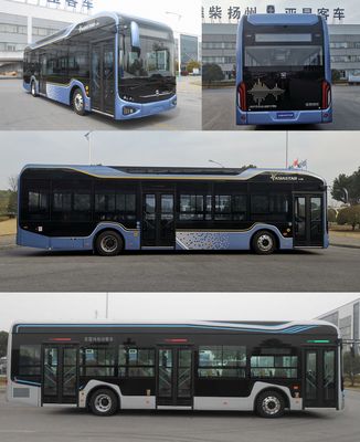 Yaxing  JS6128GHBEV22 Pure electric low floor city buses