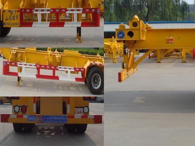 Luffy YFZ9350TJZGLF Container transport semi-trailer