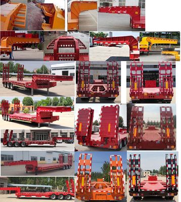 Jiayun  LFY9401TDP Low flatbed semi-trailer