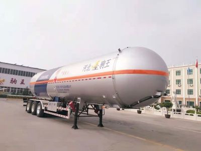 Juwang  ZJW9400GYQ Semi trailer for liquefied gas transportation