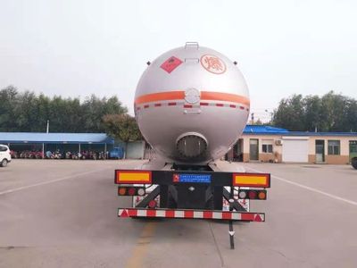 Juwang  ZJW9400GYQ Semi trailer for liquefied gas transportation