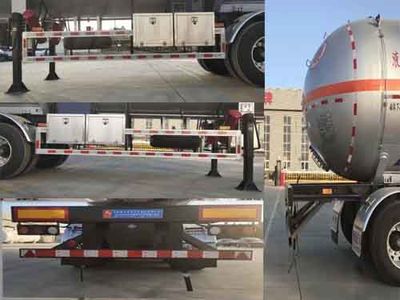 Juwang  ZJW9400GYQ Semi trailer for liquefied gas transportation