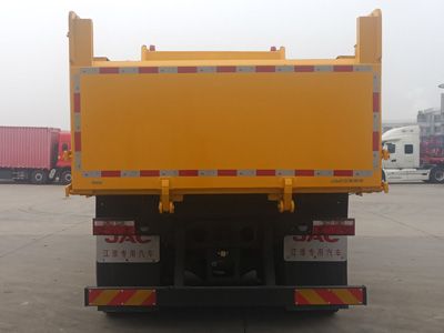 Jianghuai brand automobiles HFC3311P1EV Pure electric dump truck