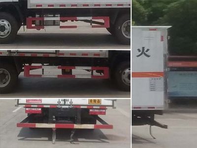 Zhuanwei  HTW5070XZWCA6 Miscellaneous dangerous goods box transport vehicle