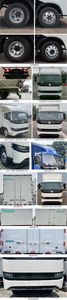 Remote license plate car JGL5047XXYBEVGP1 Pure electric box type transport vehicle