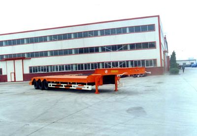 Tonghua  THT9630TD Low flatbed semi-trailer