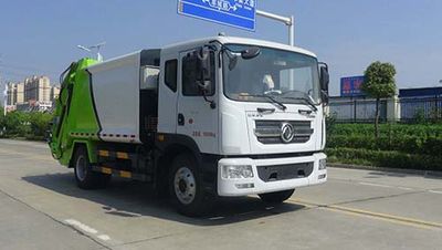 Huatong brand automobiles HCQ5168ZYSEQ6 Compressed garbage truck