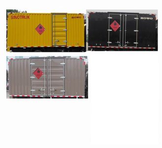 Haowo  ZZ5087XRQF331CE183 Flammable gas box transport vehicle