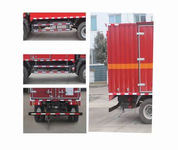 Haowo  ZZ5087XRQF331CE183 Flammable gas box transport vehicle