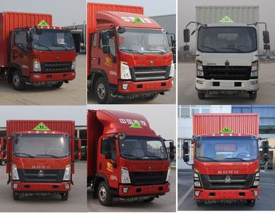 Haowo  ZZ5087XRQF331CE183 Flammable gas box transport vehicle