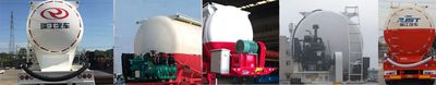 Ruijiang  WL9400GFLW Low density powder material transportation semi-trailer