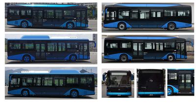 Guangzhou Automobile GZ6102B2EV Pure electric low entry city buses