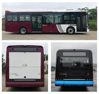 Guangzhou Automobile GZ6102B2EV Pure electric low entry city buses