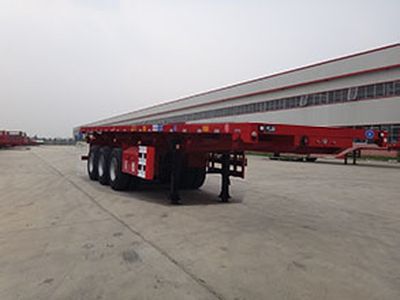 Haotong  LWG9402ZZXP Flat dump semi-trailer