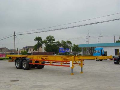 Qindao  QD9310TJZ Skeleton container transport semi-trailer