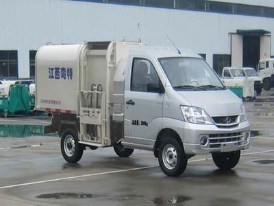 Unique  JTZ5022ZZZBEV Pure electric self loading and unloading garbage truck