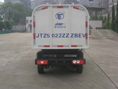 Unique  JTZ5022ZZZBEV Pure electric self loading and unloading garbage truck