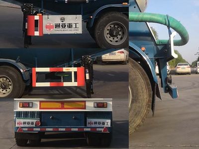 Tonghua  WTY9400GFL36 Medium density powder material transportation semi-trailer