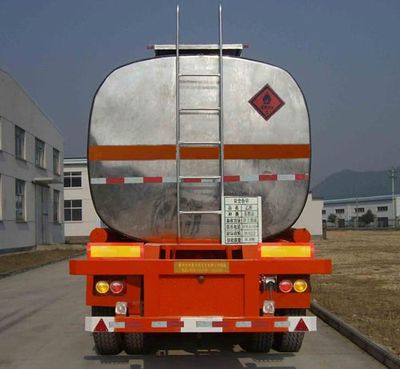 Zhongshang Automobile ZZS9290GHY Chemical liquid transportation semi-trailer