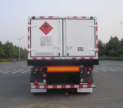 Baohuan  HDS9404GGY Hydraulic sub station high-pressure gas long pipe semi-trailer