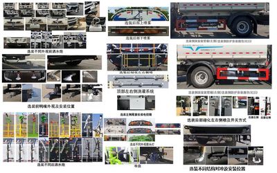 Dongfeng  EQ5160GSSSEH6 Sprinkler truck