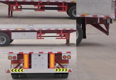 Juyun  LYZ9404XYK Wing opening box semi-trailer