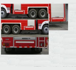 Chuanxiao brand automobiles SXF5250GXFSG100HY Water tank fire truck