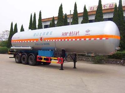 Hongtu  HT9406GYQ Semi trailer for liquefied gas transportation