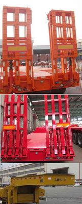 Tonghua  THT9408TDPA Low flatbed semi-trailer