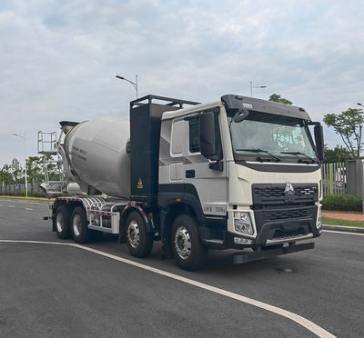 Haowo  ZZ5313GJBV3061Z11SEV Electric exchange type pure electric concrete mixing and transportation vehicle