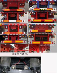 Junhua Xing brand automobiles LJH9400CCYE Gantry transport semi-trailer