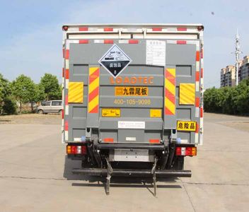 Huatong brand automobiles HCQ5041XFWJX6 Corrosive goods box transport vehicle