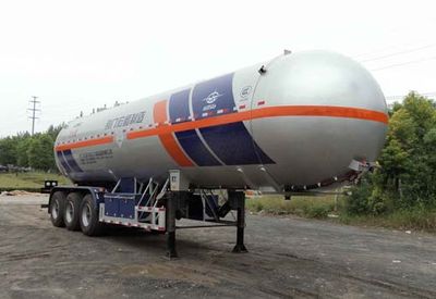 Hongtu  HT9409GYQD1 Semi trailer for liquefied gas transportation