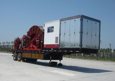 Haizhida  JJY9401TLG Continuous Tubing Operation Semi trailer