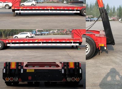 Kaibo  YHF9400TDPXZ Low flatbed semi-trailer