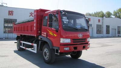 Jiefang Automobile CA3161P9K2A2E Flat head diesel dump truck