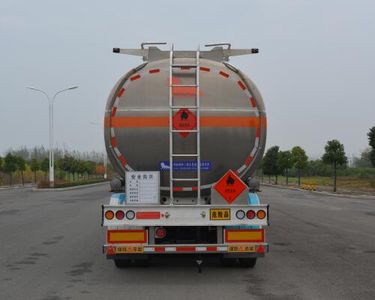 Ouman  HFV9403GRYA Aluminum alloy flammable liquid tank transport semi-trailer