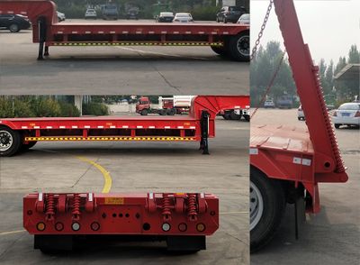 Tongshunda  QNM9403TDP Low flatbed semi-trailer