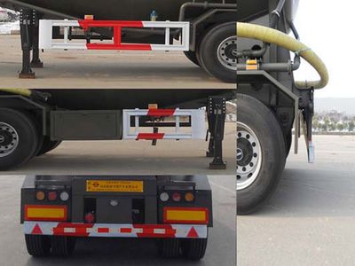 Honghe Beidou  SHB9400GXH Lower ash semi-trailer