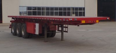 Xinyongcheng brand automobiles YJH9400ZZXP Flat dump semi-trailer