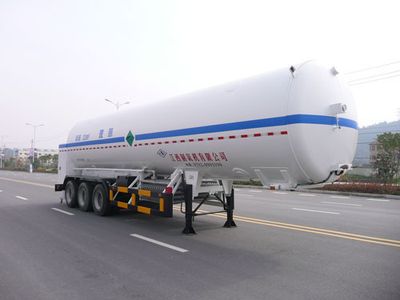 Wufeng  JXY9401GDY4 Low temperature liquid transport semi-trailer