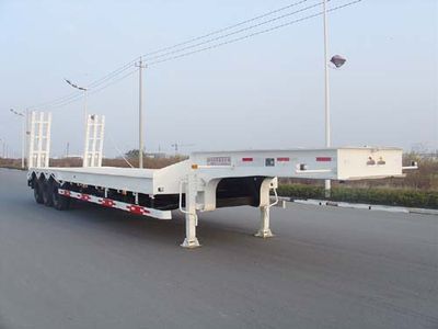 Tonghua  THT9402TD Low flatbed semi-trailer