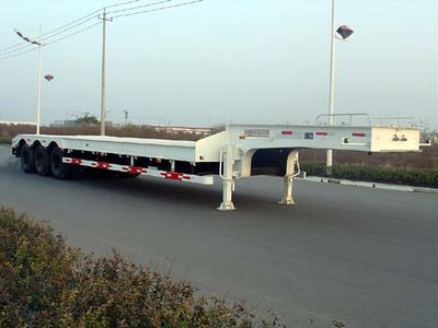 Tonghua  THT9402TD Low flatbed semi-trailer