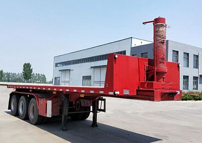 Jinghe  YCD9400ZZXP Flat dump semi-trailer