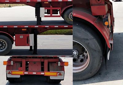 Jinghe  YCD9400ZZXP Flat dump semi-trailer