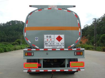 Yongqiang  YQ9400GHYA Chemical liquid transportation semi-trailer